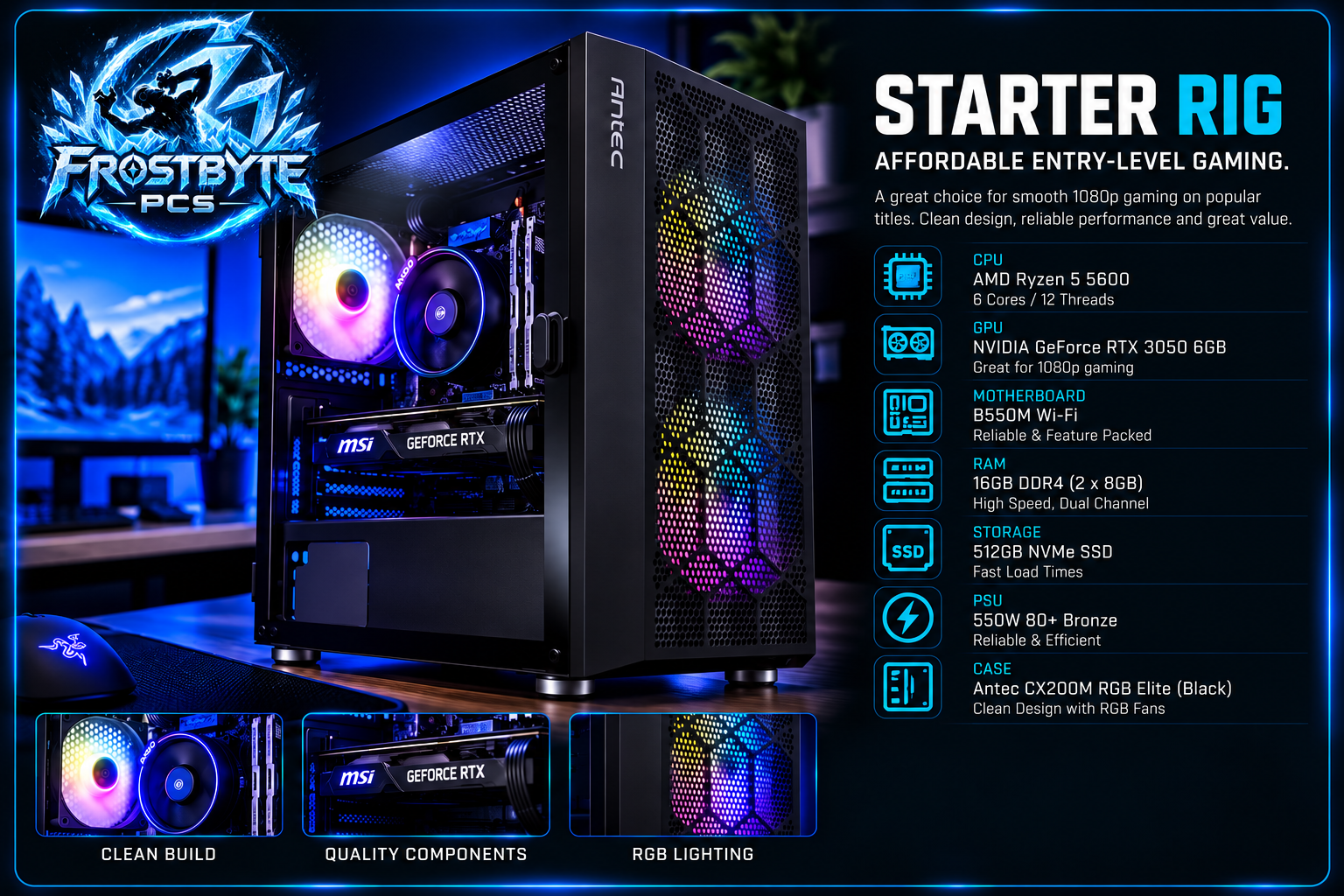 FrostByte Starter Rig